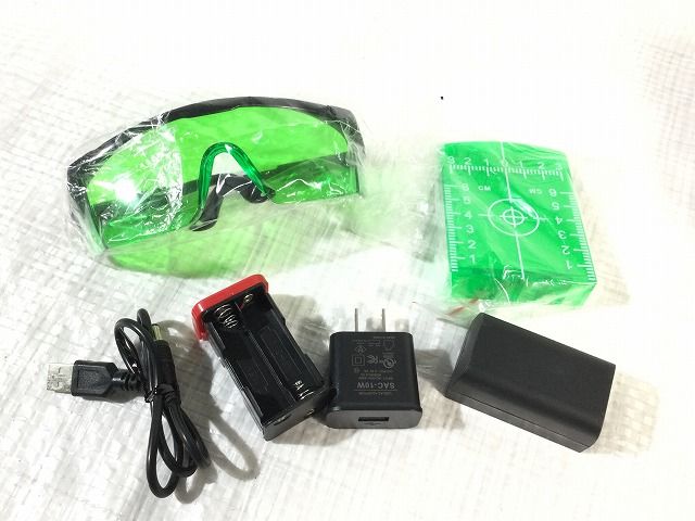 【中古】アックスブレーン　墨出器(グリーン)　AG-505　ケース、バッテリ、充電器付き【ハンズクラフト熊本けやき通り店】【店頭取引限定】 中古】アックスブレーン 墨出器(グリーン) AG-505 ケース、バッテリ
