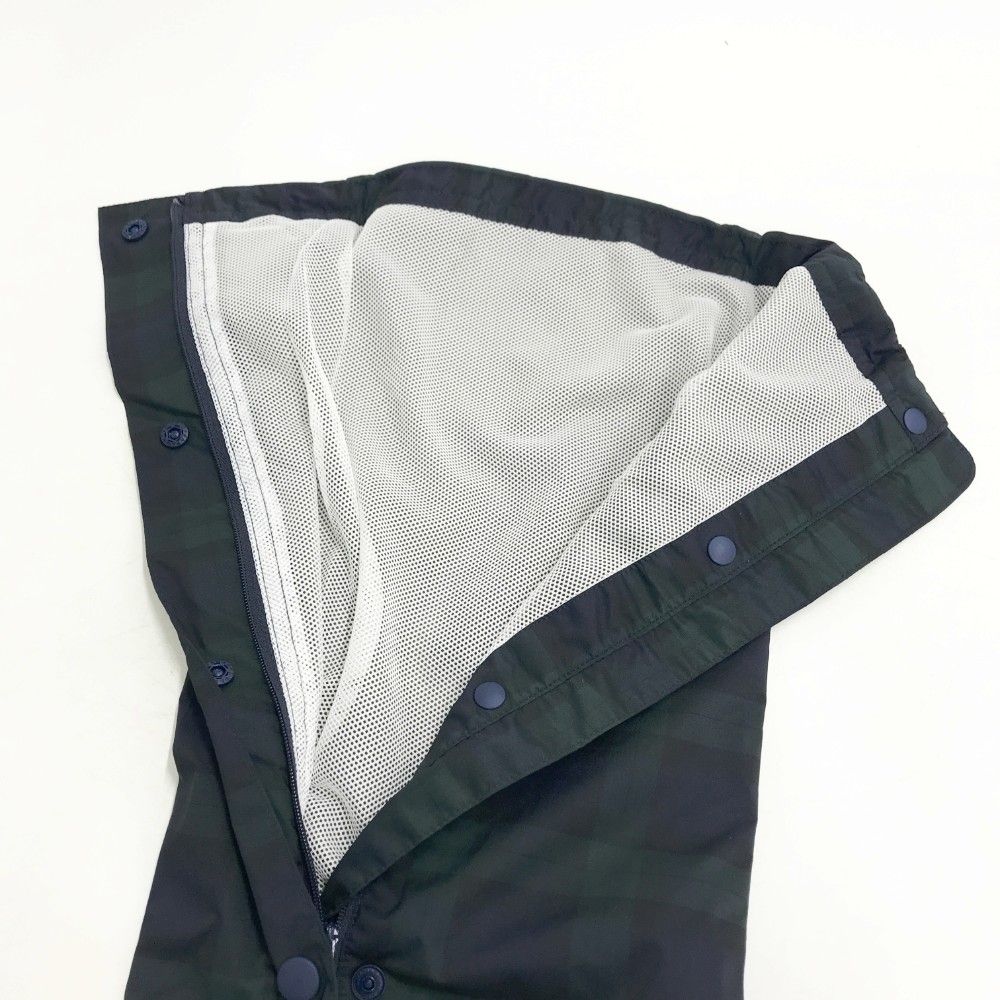 CALLAWAY キャロウェイ レイン レッグカバー チェック柄 ネイビー系