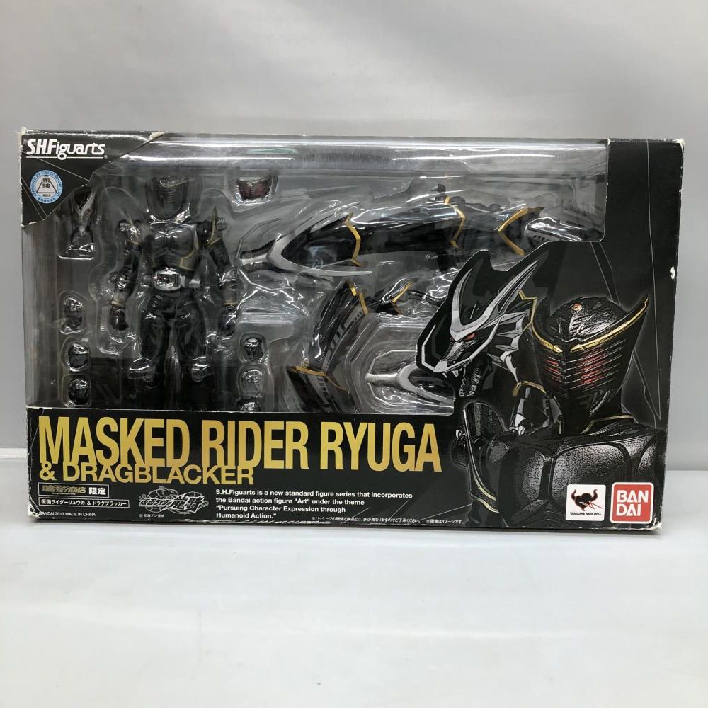 中古】開封・箱ダメージ有)S.H.Figuarts 仮面ライダーリュウガ＆ドラグブラッカー 仮面ライダー龍騎[97] - メルカリ