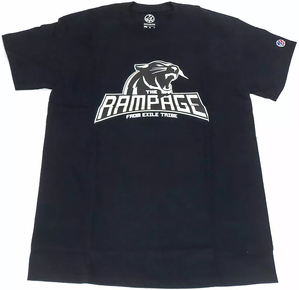 美品　希少　24KARATS THE RAMPAGE　Tシャツ RAMPAGE(ランページ)青長袖Tシャツ