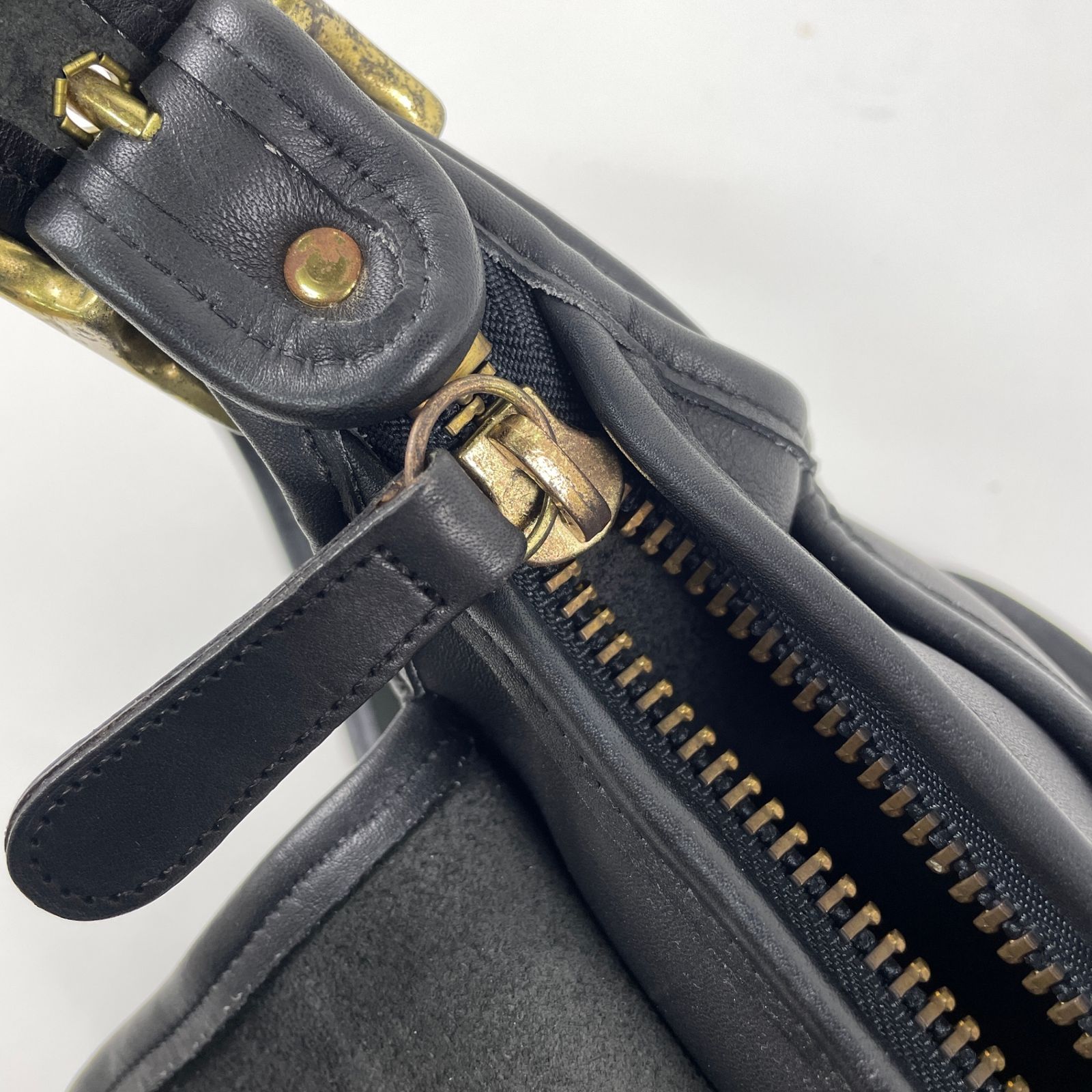 90's OLD COACH オールドコーチ 9951 オールレザー ショルダーバッグ