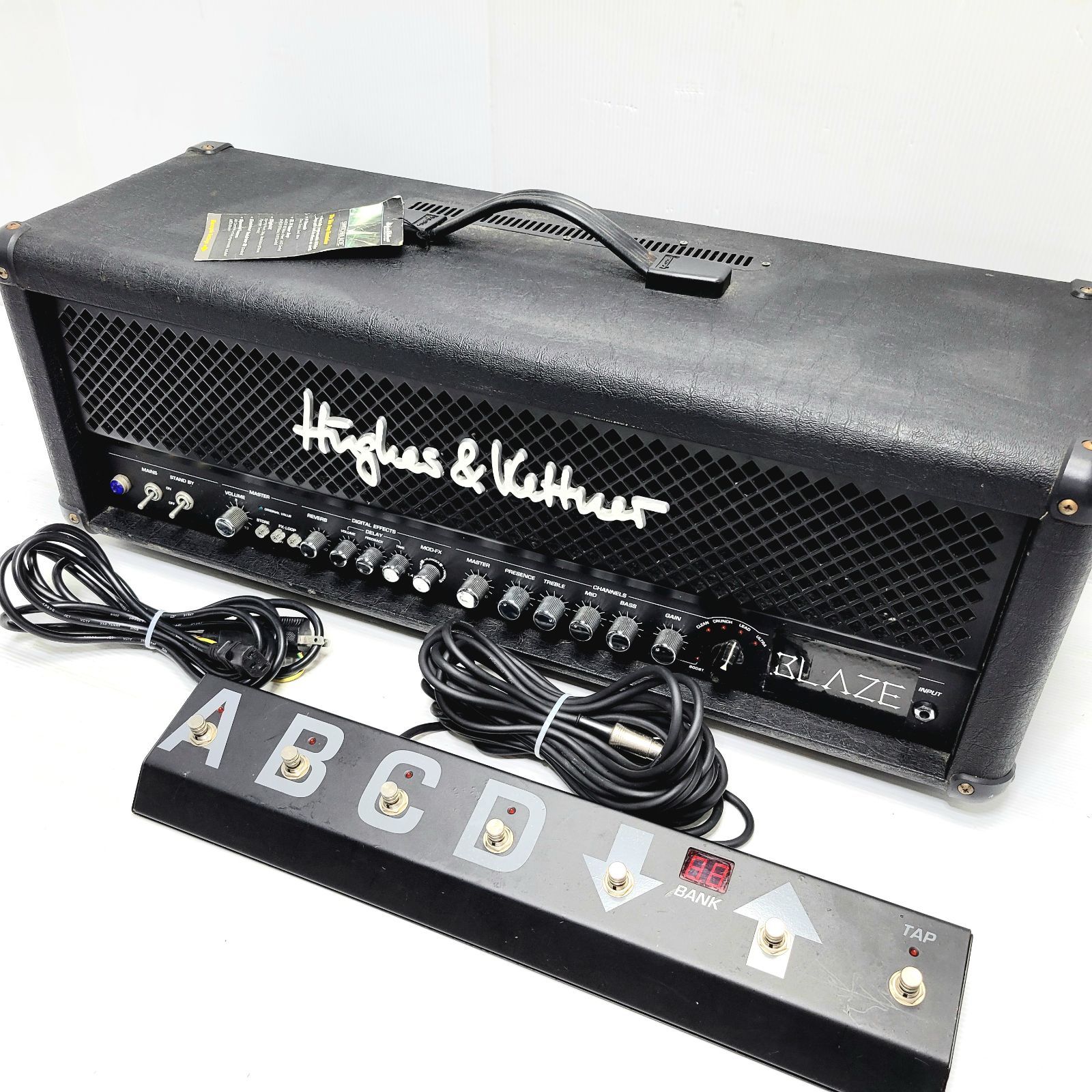 Hughes - Kettner SWITCHBLADE 100HEAD 純正フットスイッチ付