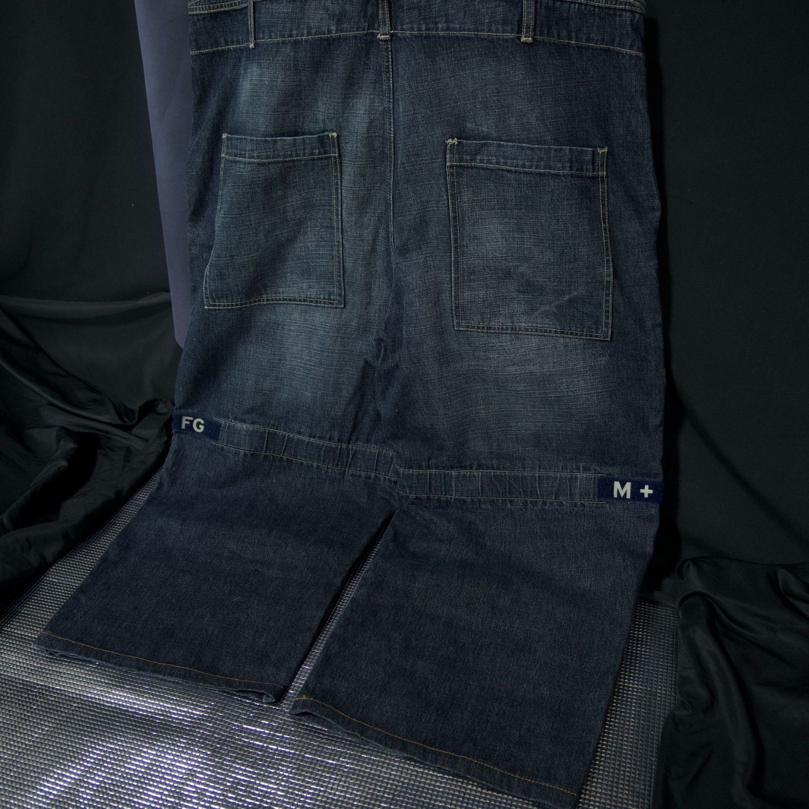 Marithe Francois Girbaud Denim Shuttle Pants Overall マリテ