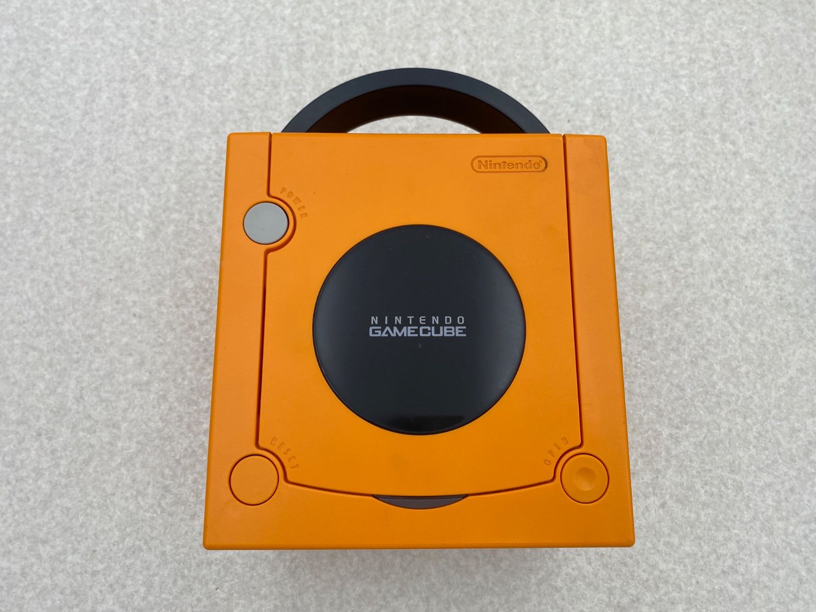 ゲームキューブ 本体 動作品 オレンジ コントローラー2点