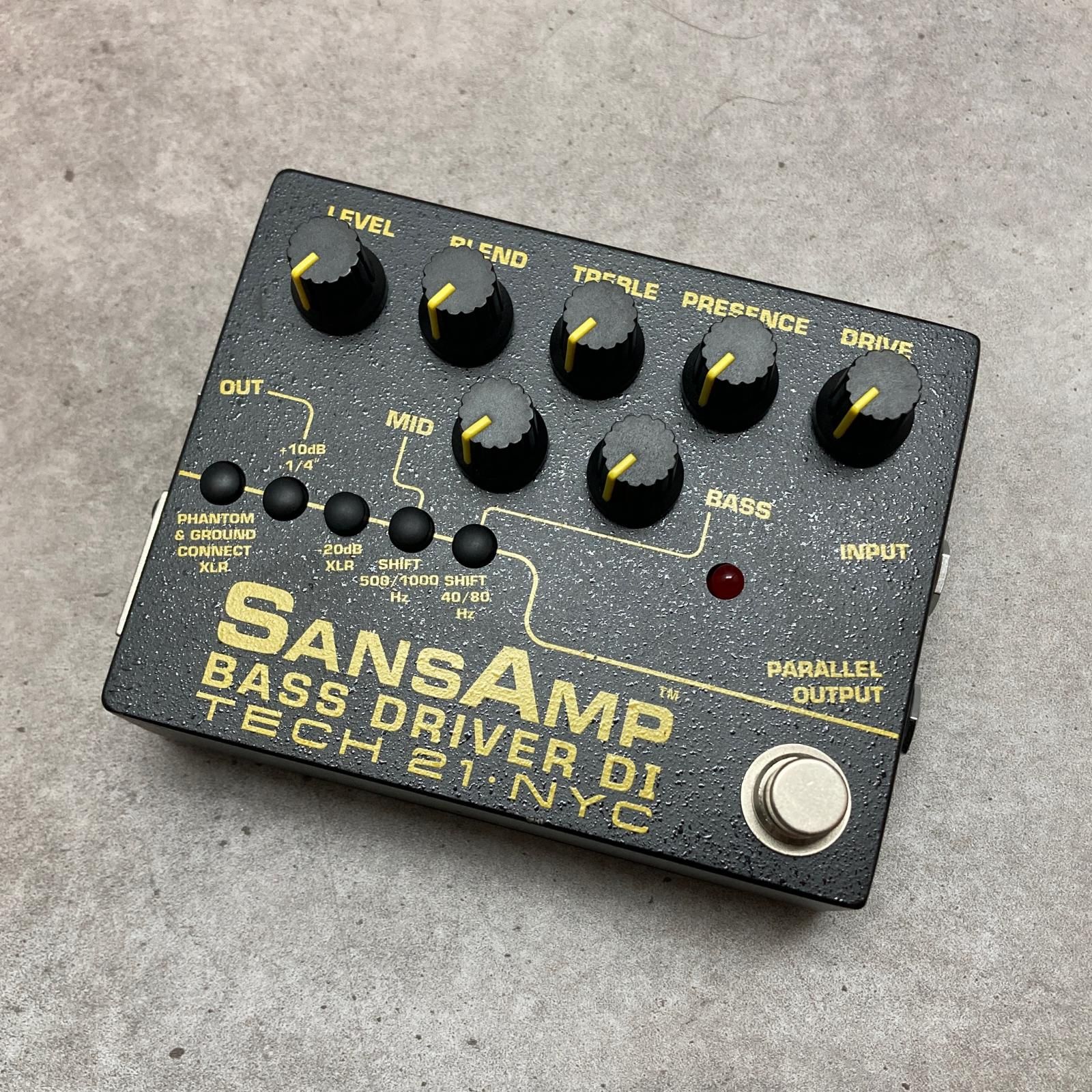 三重本店 楽器 TECH21 | テック２１ テックトェンティーワン エフェクター SANSAMP BASS DRIVER DI V2 472