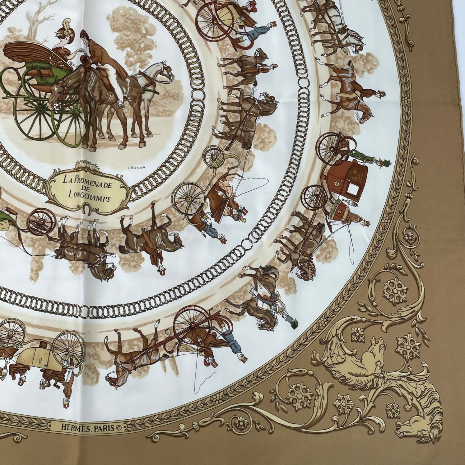 1円 □美品□ HERMES エルメス LA PROMENADE DE LONGCHAMPS