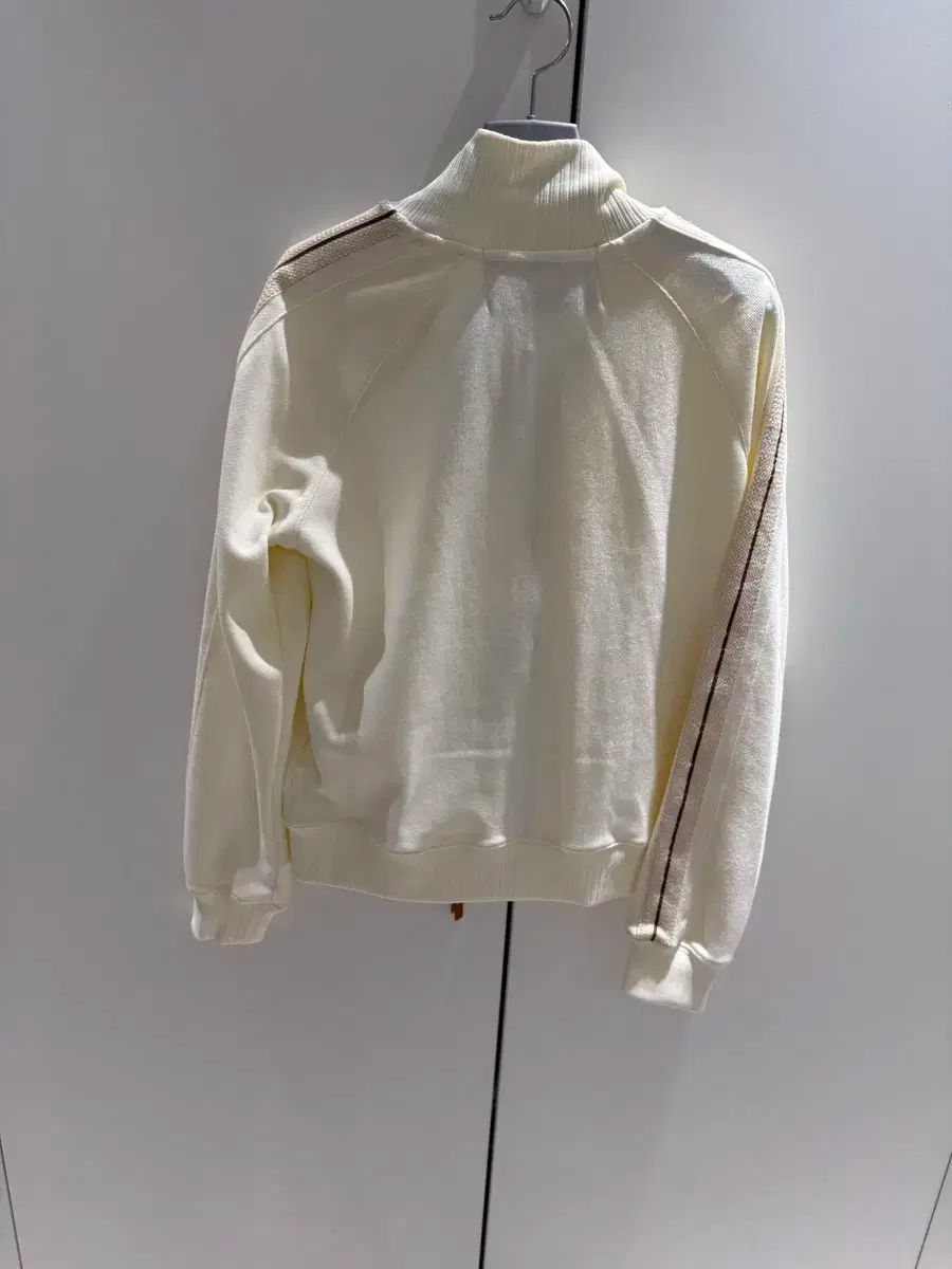 新テリー トラック ジャケット アイボリー