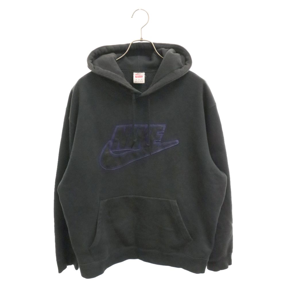 SUPREME (シュプリーム) 19AW ×NIKE Leather Applique Hooded 