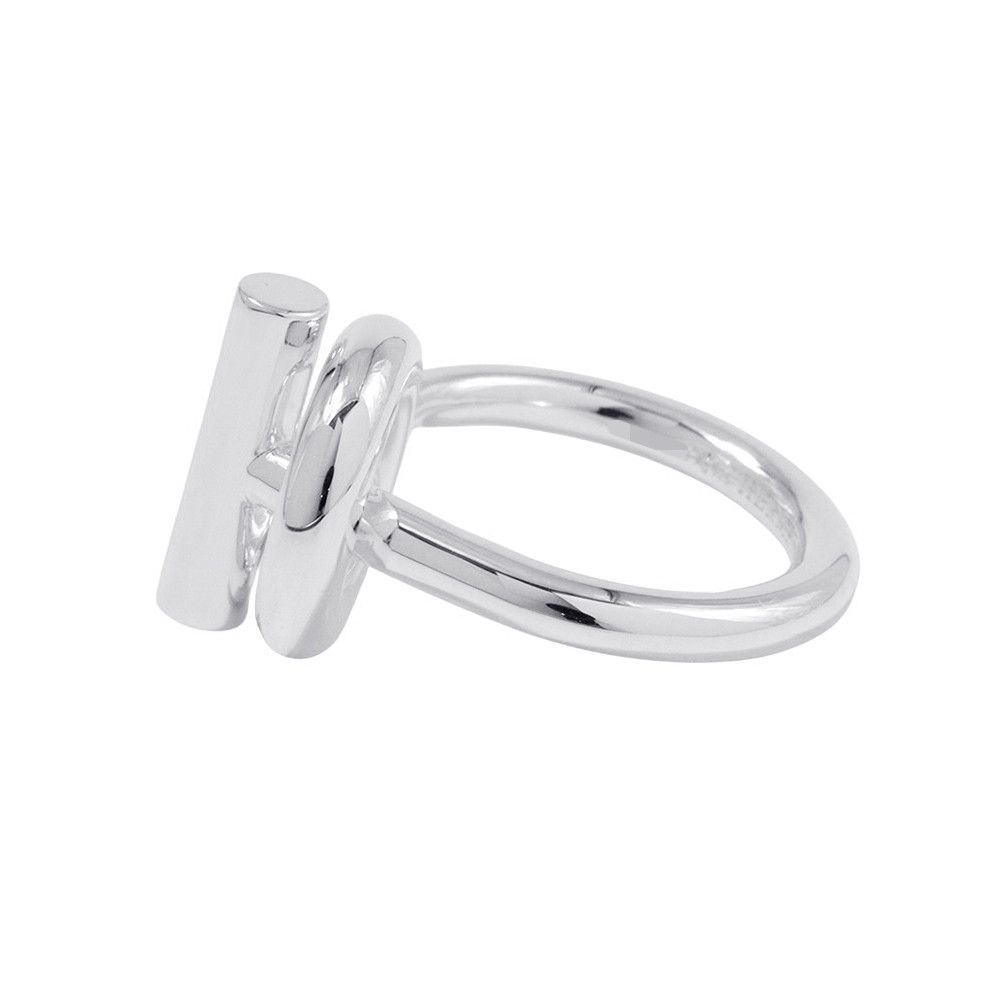 エルメス リング エシャペ MM Echapee SV925シルバー リングサイズ54 HERMES ジュエリー 指輪