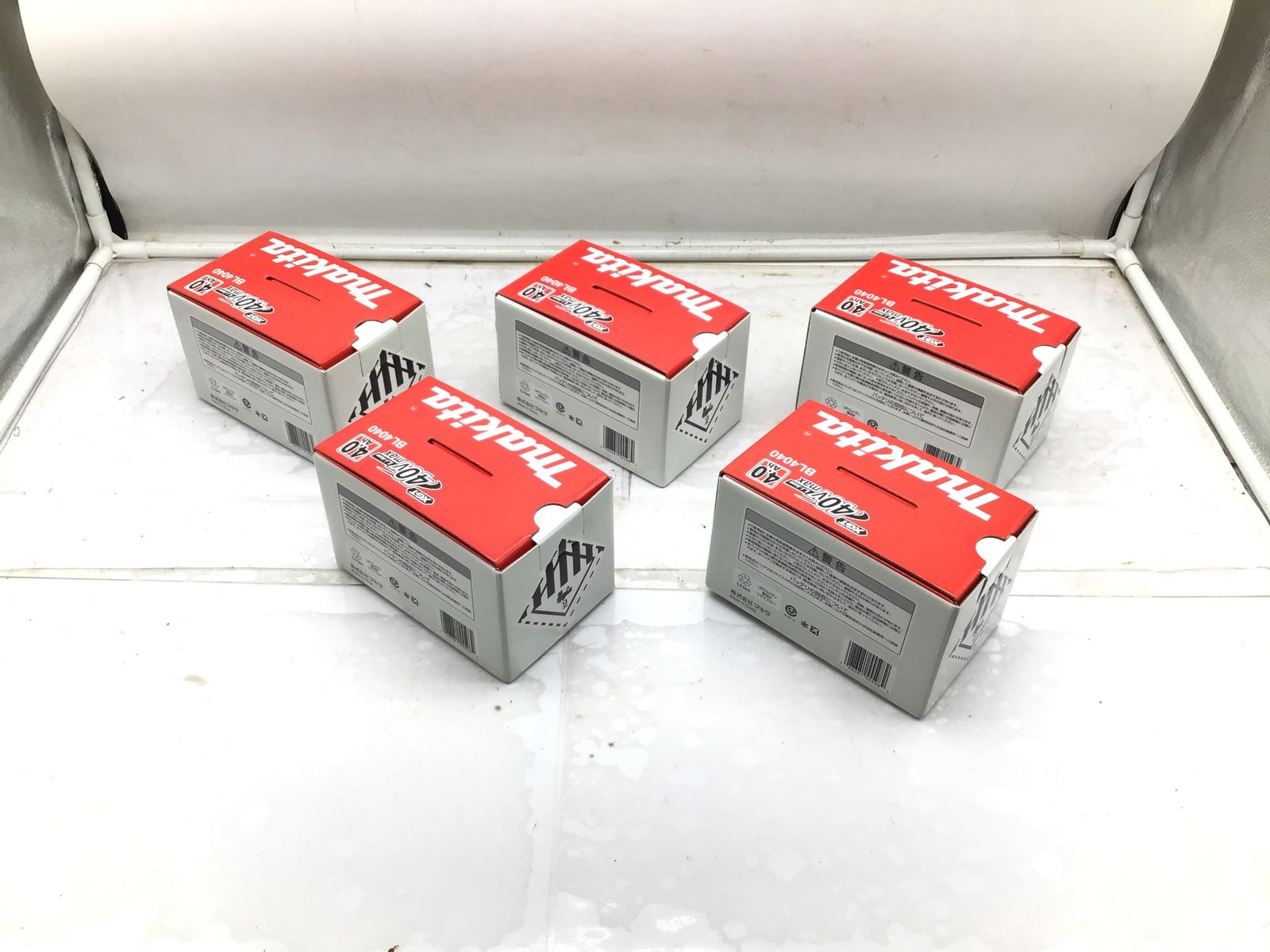 4.0Ahバッテリー5個セット