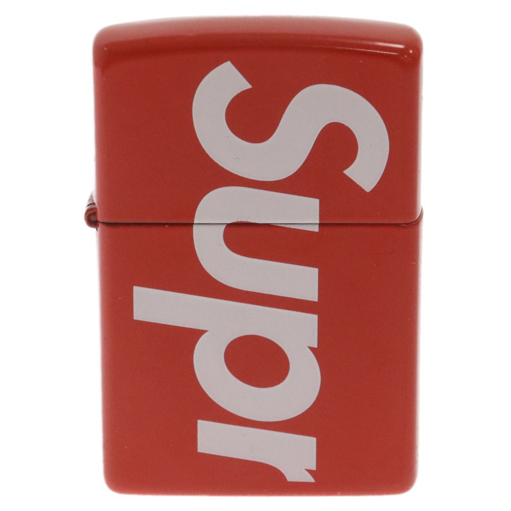 SUPREME (シュプリーム) 18SS Logo Zippo ロゴ ジッポ オイルライター レッド