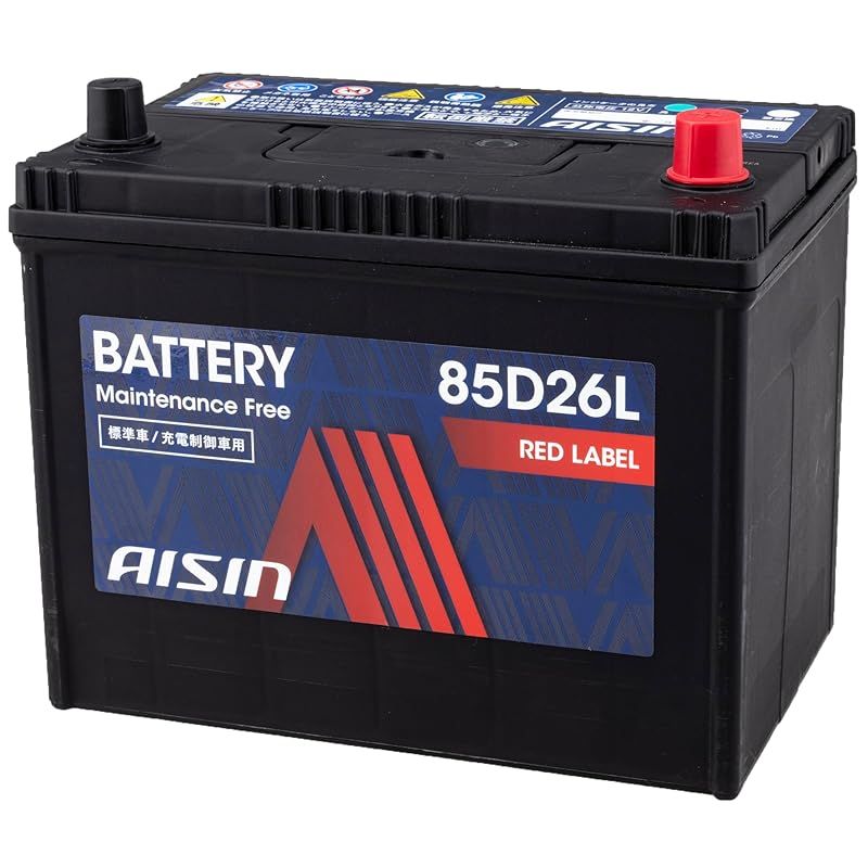 アイシン AISIN 車用 バッテリー 85D26L 80D26L 標準車 充電制御車対応 RED LABEL BTRAZ-9085D26L 0