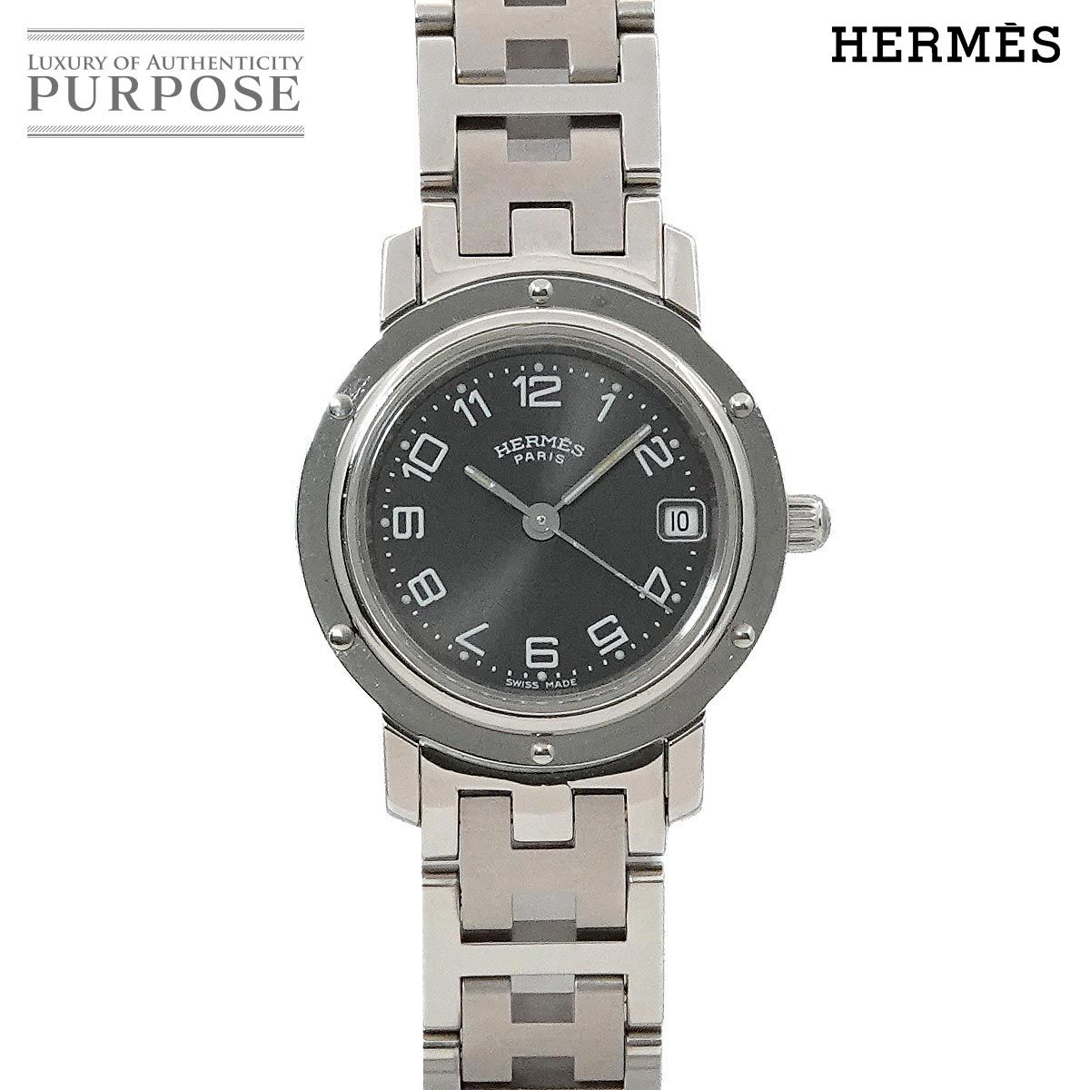 エルメス HERMES クリッパー CL4 210 ヴィンテージ レディース 腕時計 