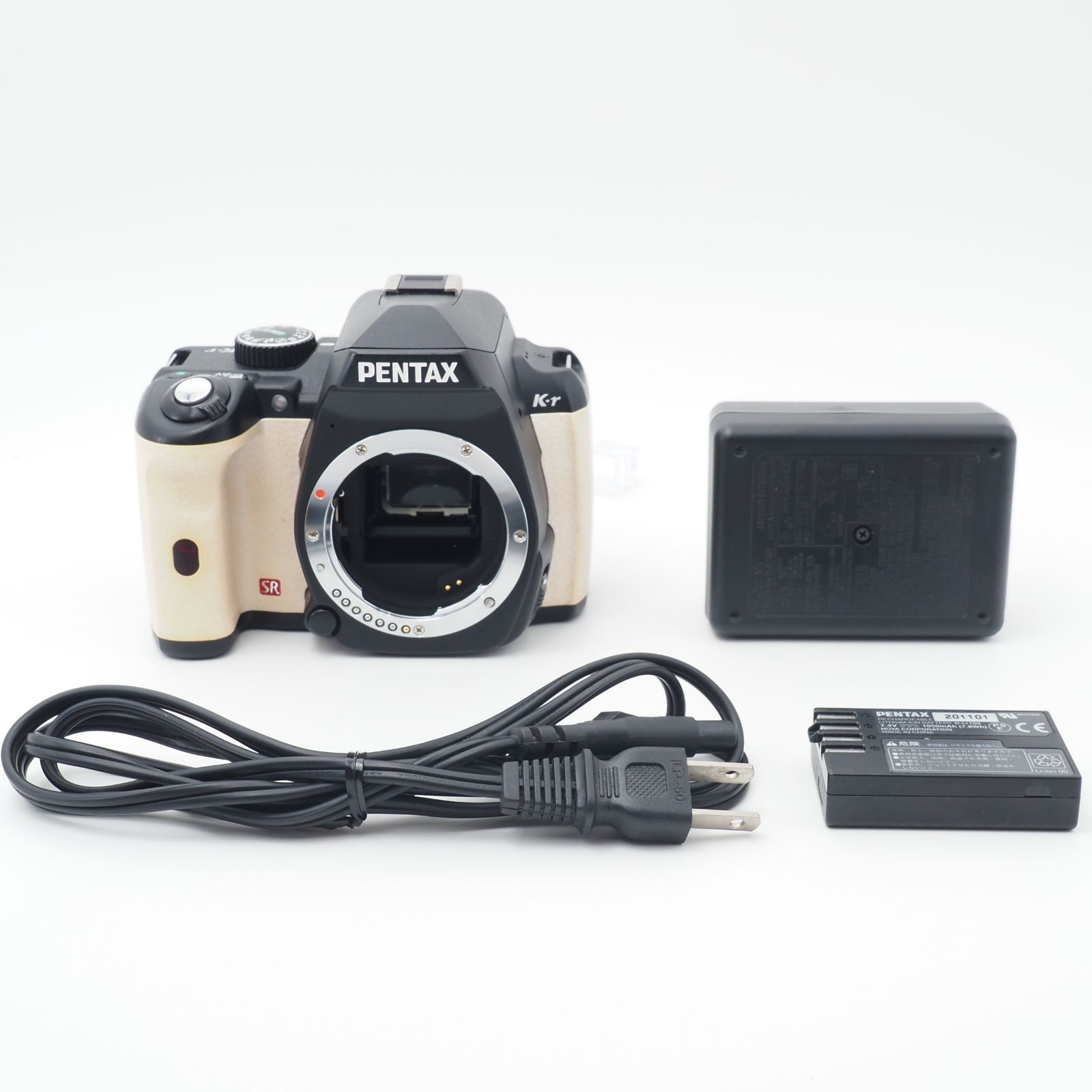 PENTAX デジタル一眼レフカメラ K-r ボディ ホワイト K-rBODY WH-