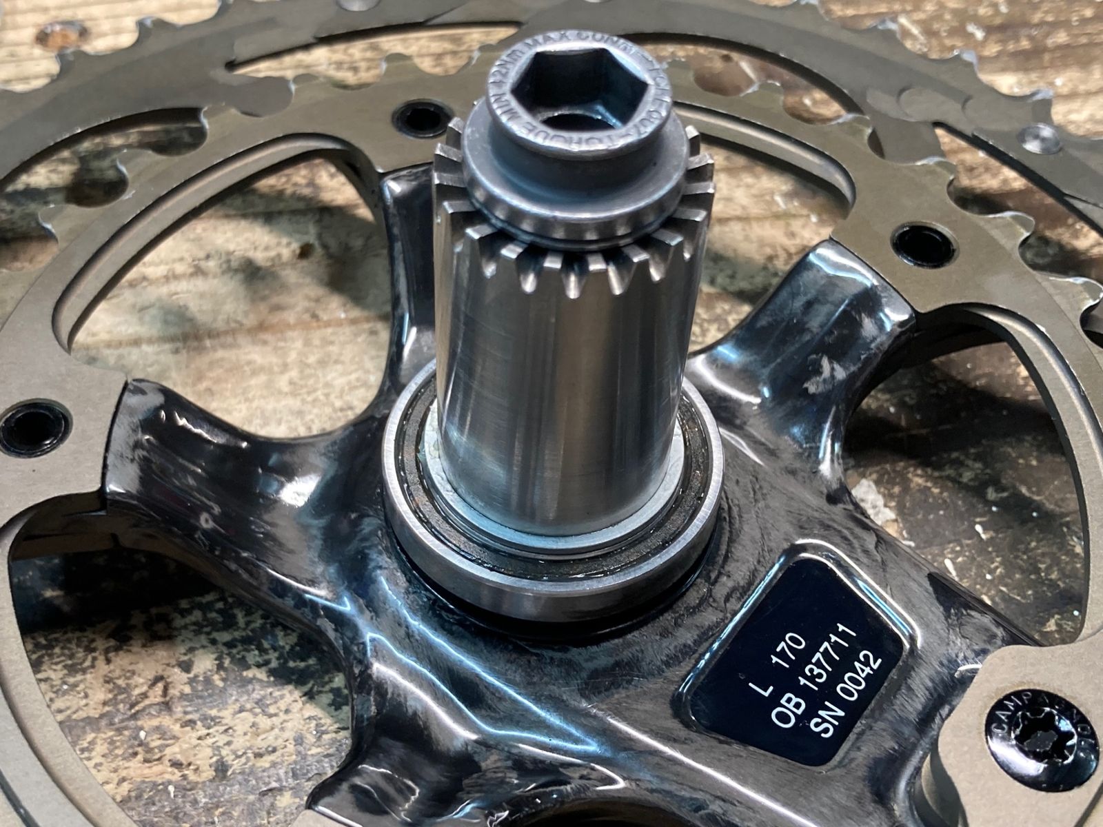 JG696 カンパニョーロ CAMPAGNOLO コーラス CHORUS クランク