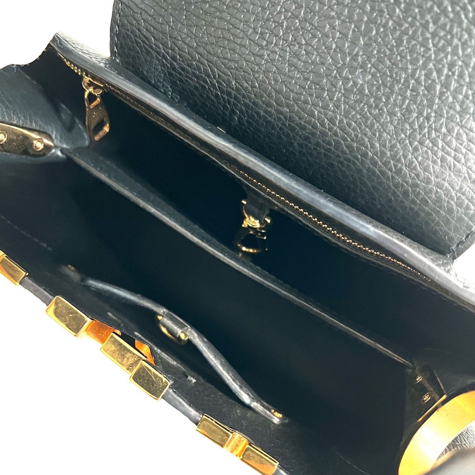 レア物 LOUIS VUITTON ルイヴィトン ハンドバッグ カプシーヌ MM 