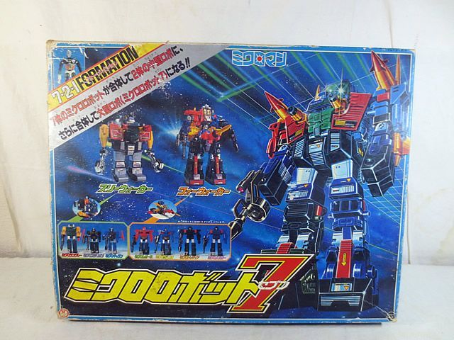 新品 タカラ ミクロマン ミクロロボット7 セブン - メルカリ