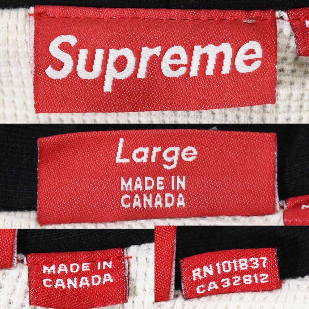BCランク】Supreme シュプリーム ジップパーカー サーマル Fuck Bush