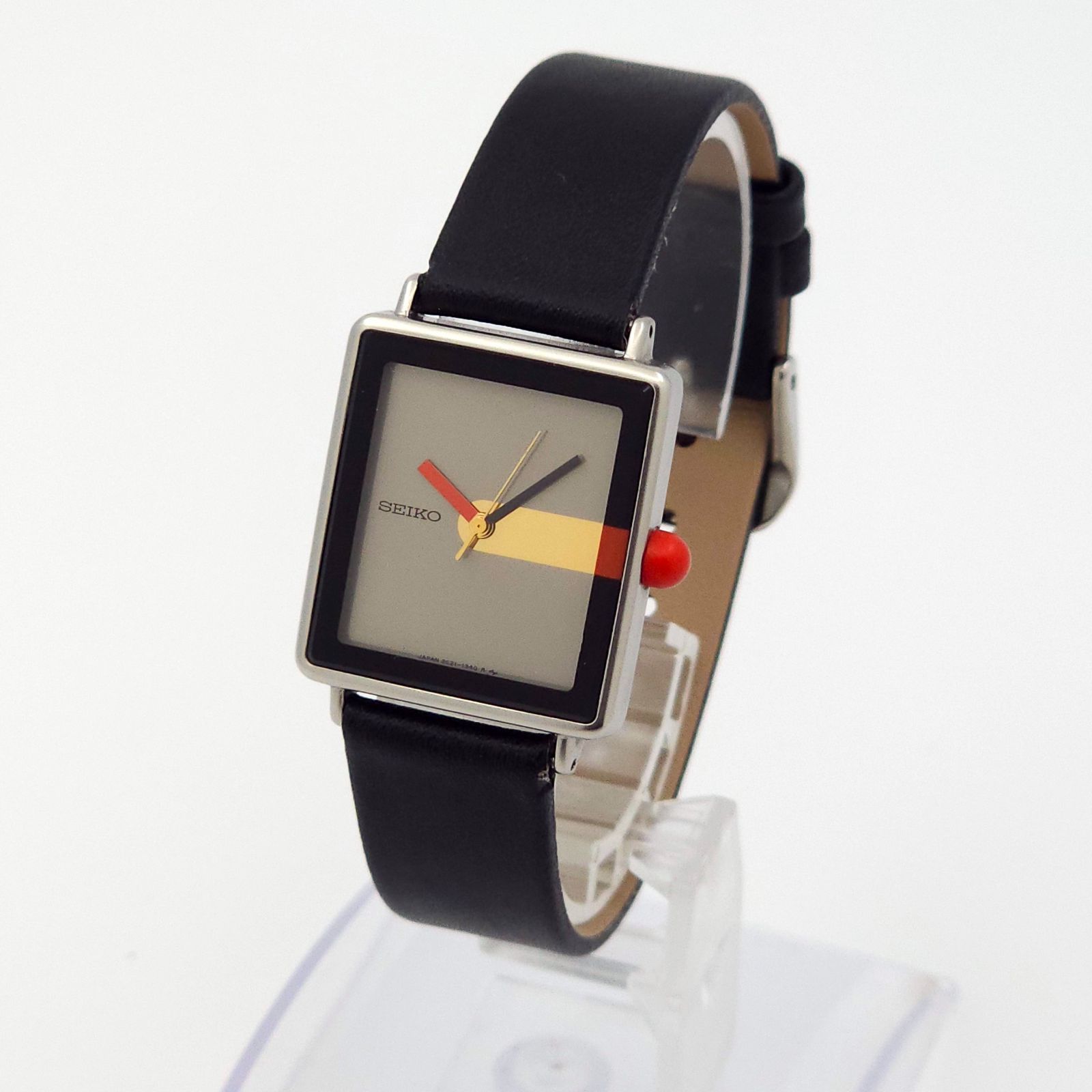 ☆良品 SEIKO セイコー 2C21-5560 QZ 動作品 グレー - メルカリ