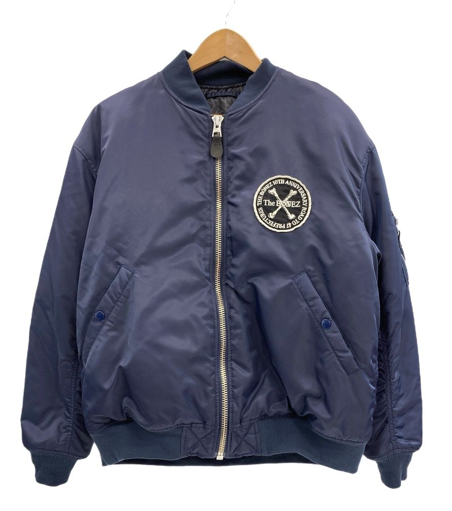 【美品】Sサイズ The BONEZ 初期 MA-1ジャケット CRIMIE - 【美品】The BONEZ MA-1 完全限定受注生産の通販 by