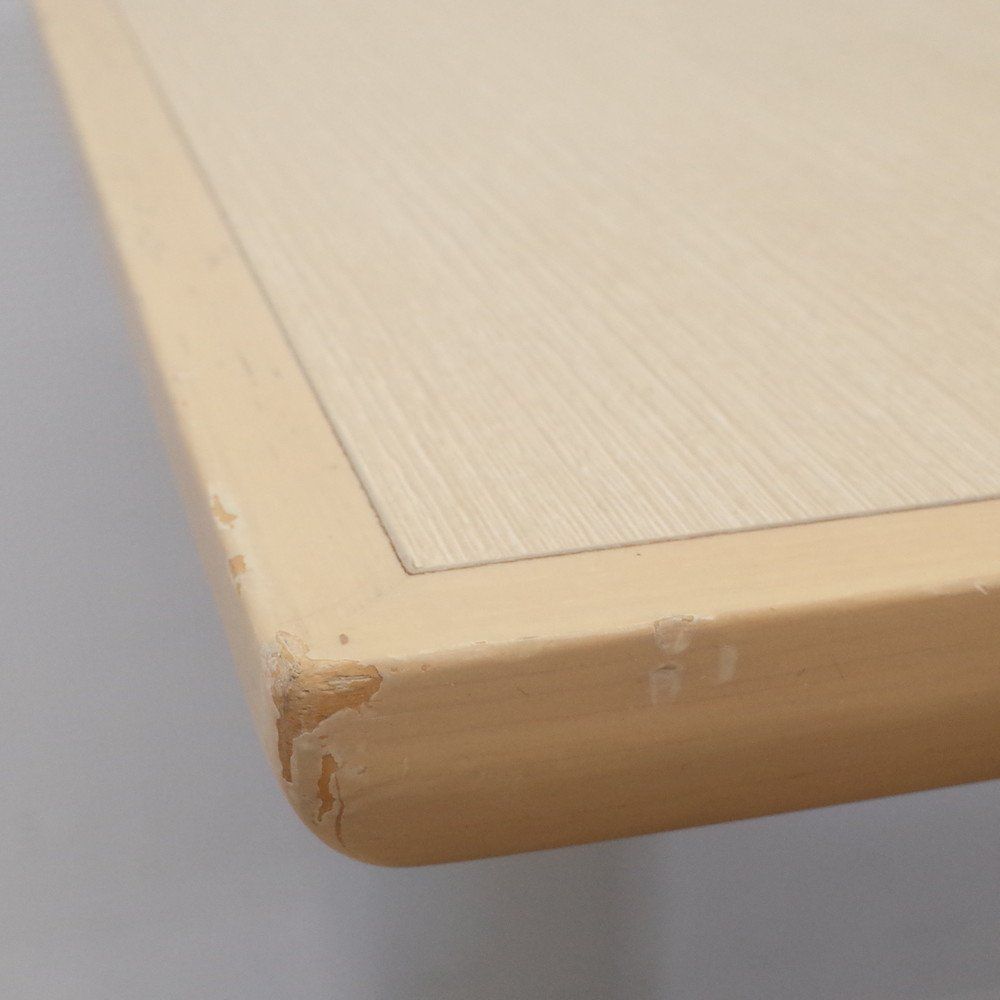 角テーブル 木目