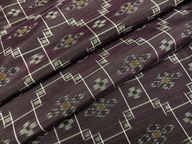 平和屋着物○本場琉球絣 紬 正絹 逸品 AABA2684ph - メルカリ