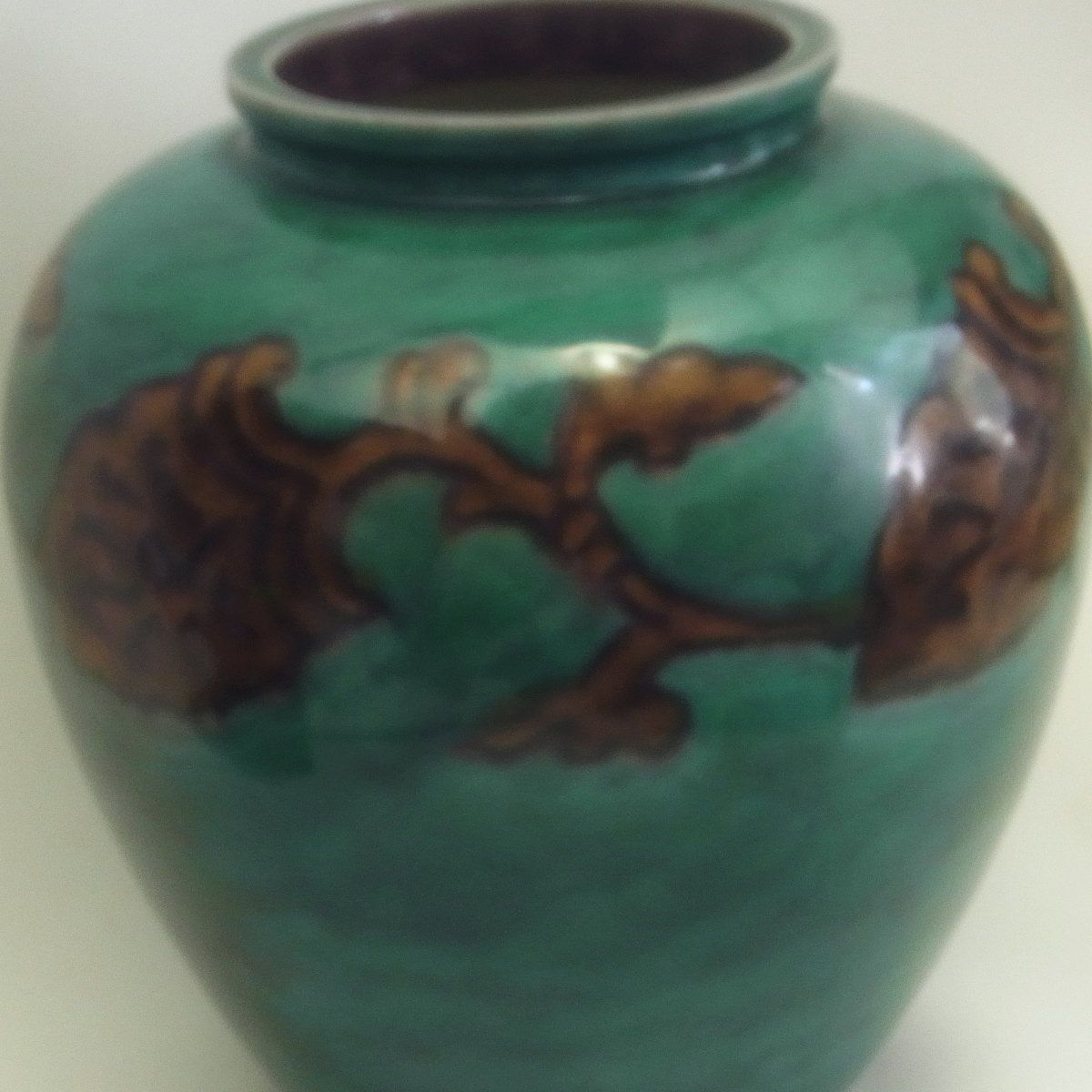 二代 徳田八十吉 深厚燿変 華瓶 T130 花瓶 壷 高さ 22cm 共箱 二代 徳田八十吉 深厚燿変 華瓶 花瓶 壷 高さ 22cm 共箱 九谷焼