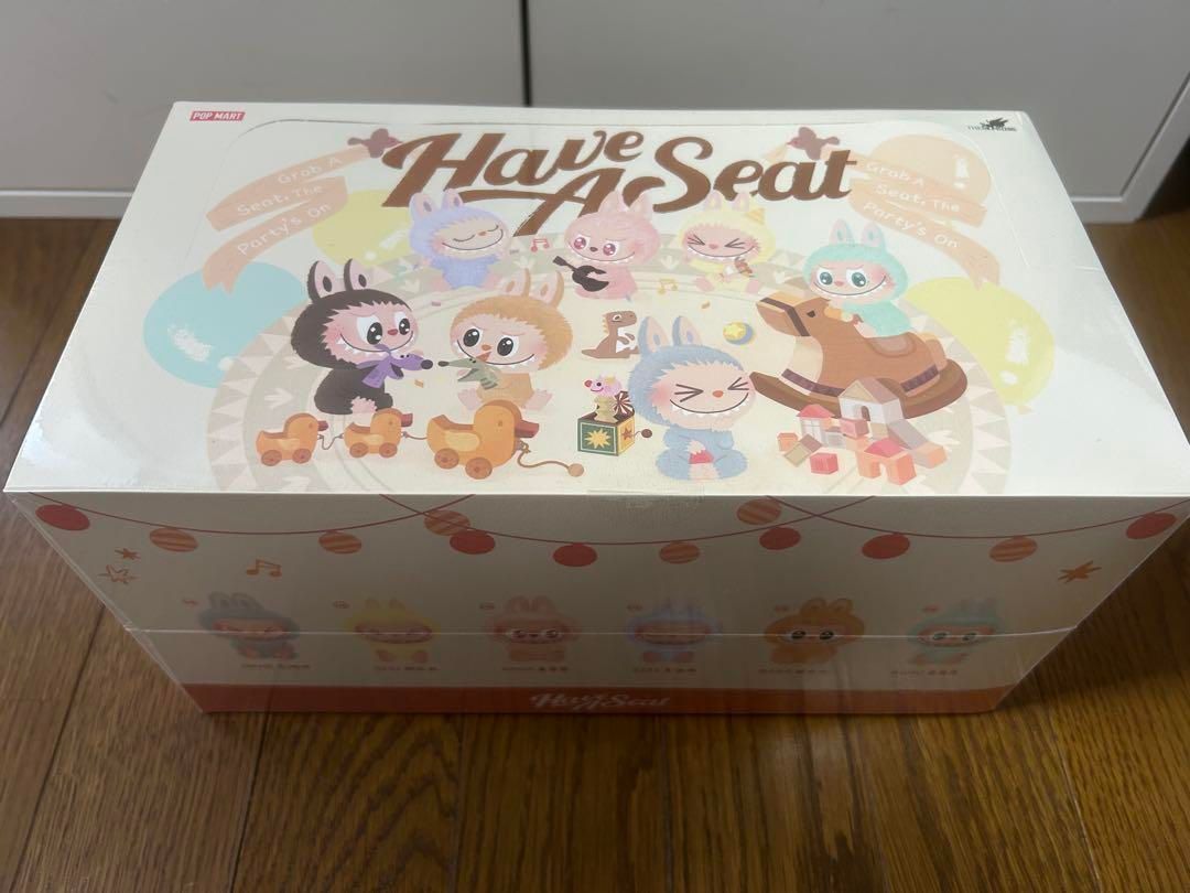POP MART Have A Seat Labubu ぬいぐるみ一箱新品未開封 POP MART JAPAN on X: 