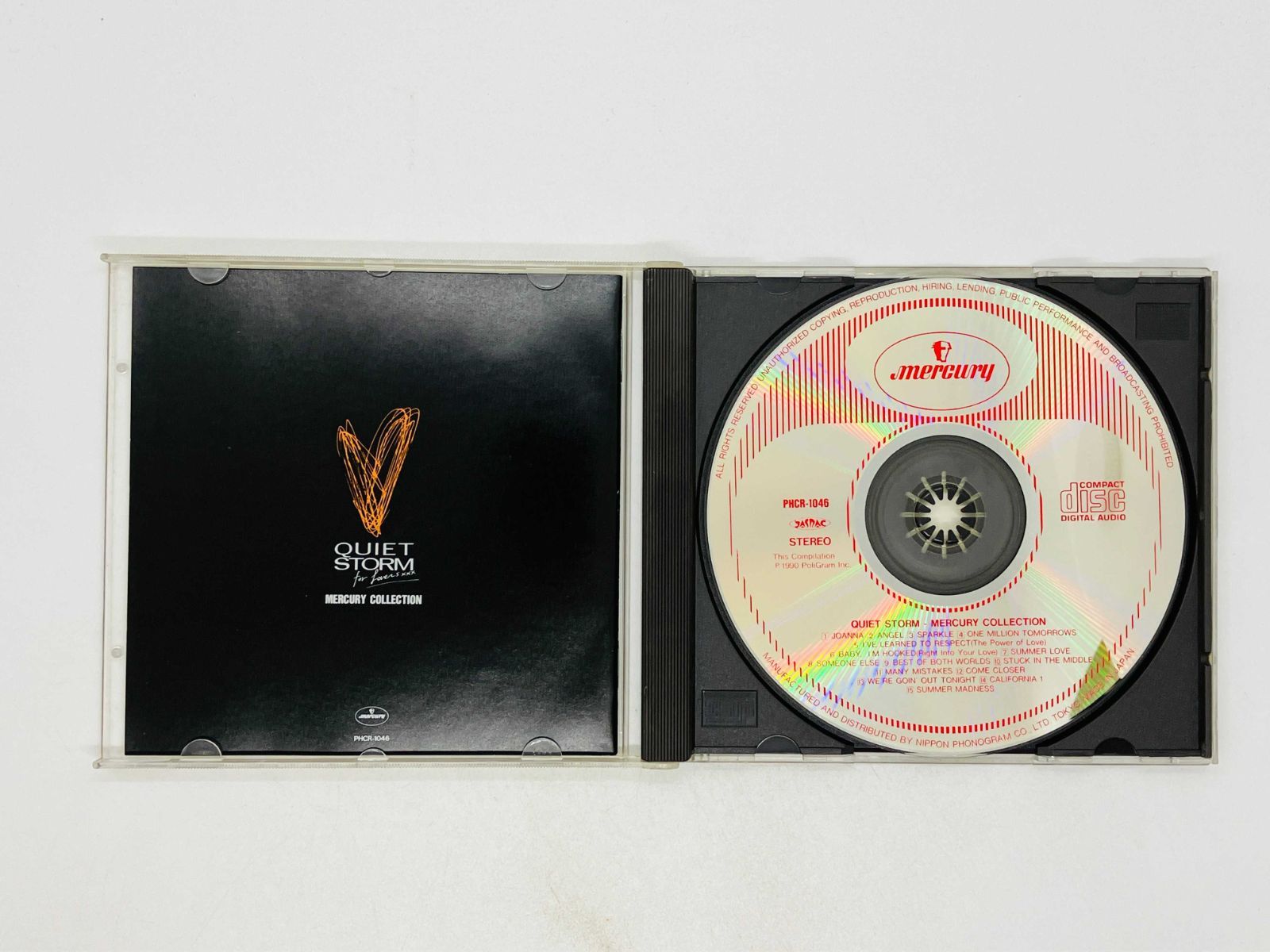 【中古】 クワイエット・ストーム・マーキュリー・コレクション/ＣＤ/PHCR-1046 CD QUIET STORM / MERCURY COLLECTION / クワイエット・ストーム
