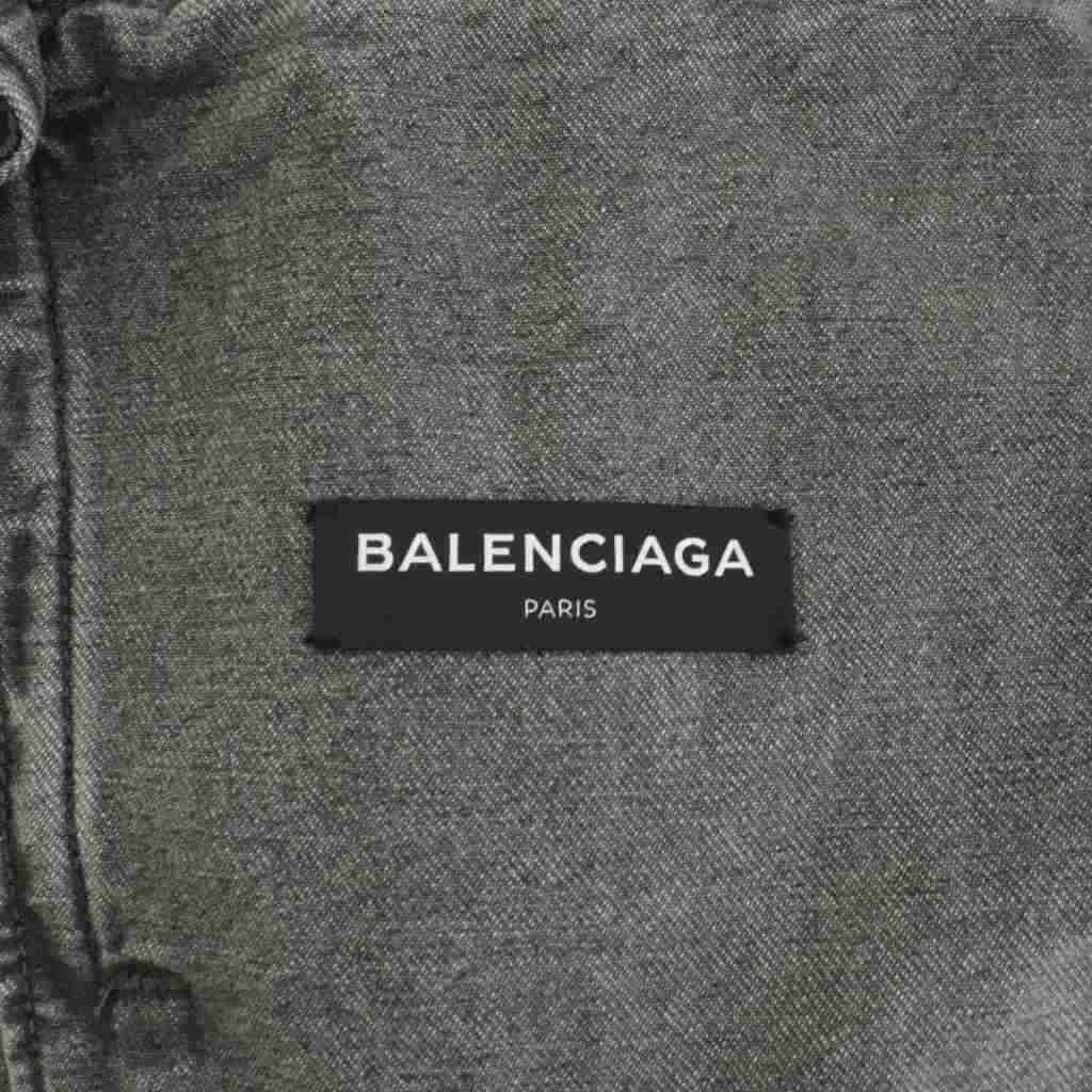 バレンシアガ BALENCIAGA デニムジャケット Gジャン ジージャン ロゴ