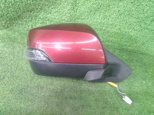 エクシーガ DBA-YAM 右 ドア サイド ミラー 2.5Iアイサイト 4WD FB25A H2Q 赤 レッド アカ ワインレッド 91036YC260