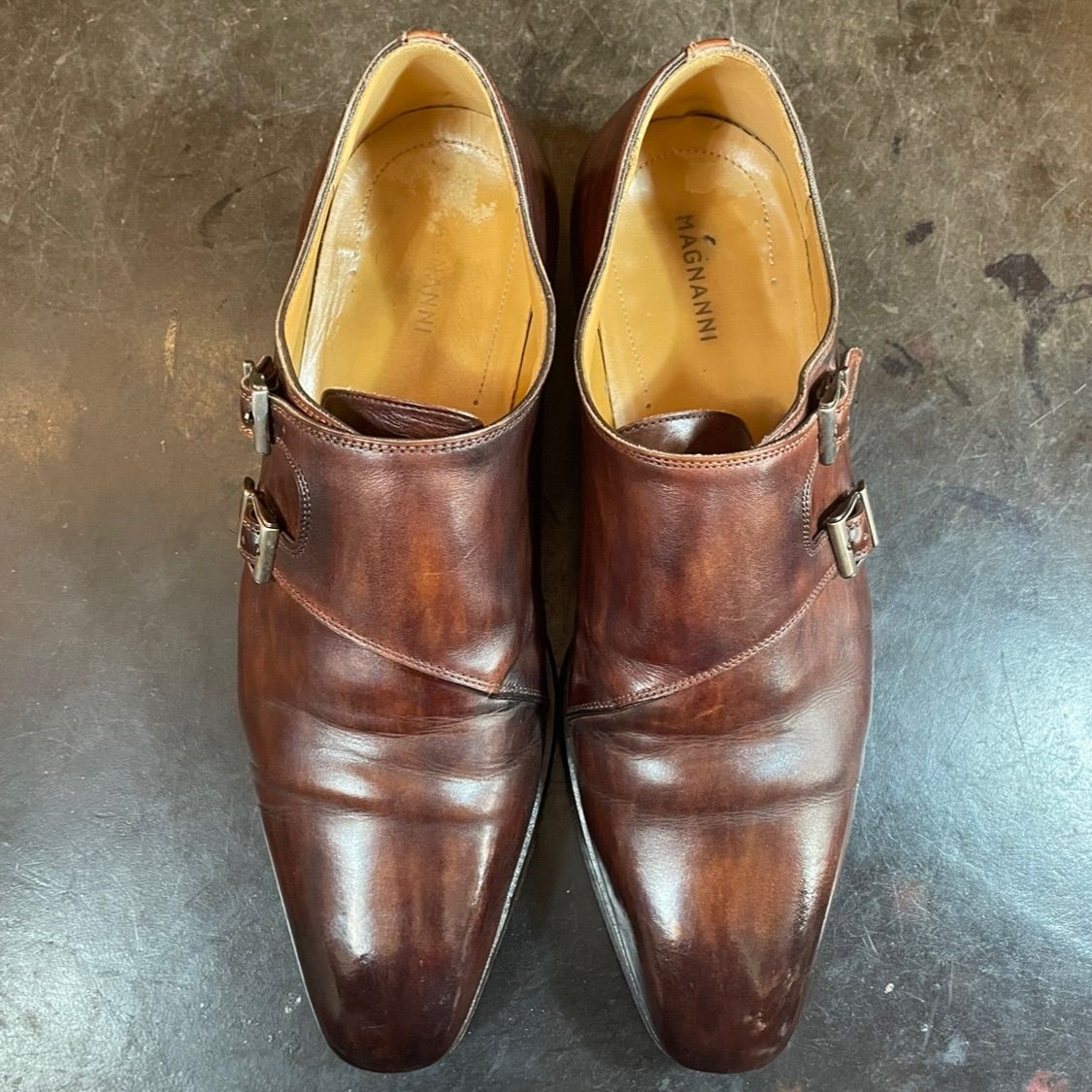 激レア!! 完売品! MAGNANNI マグナーニ ダブルモンクストラップ 42 激レア!! 完売品! MAGNANNI マグナーニ ダブルモンクストラップ 42