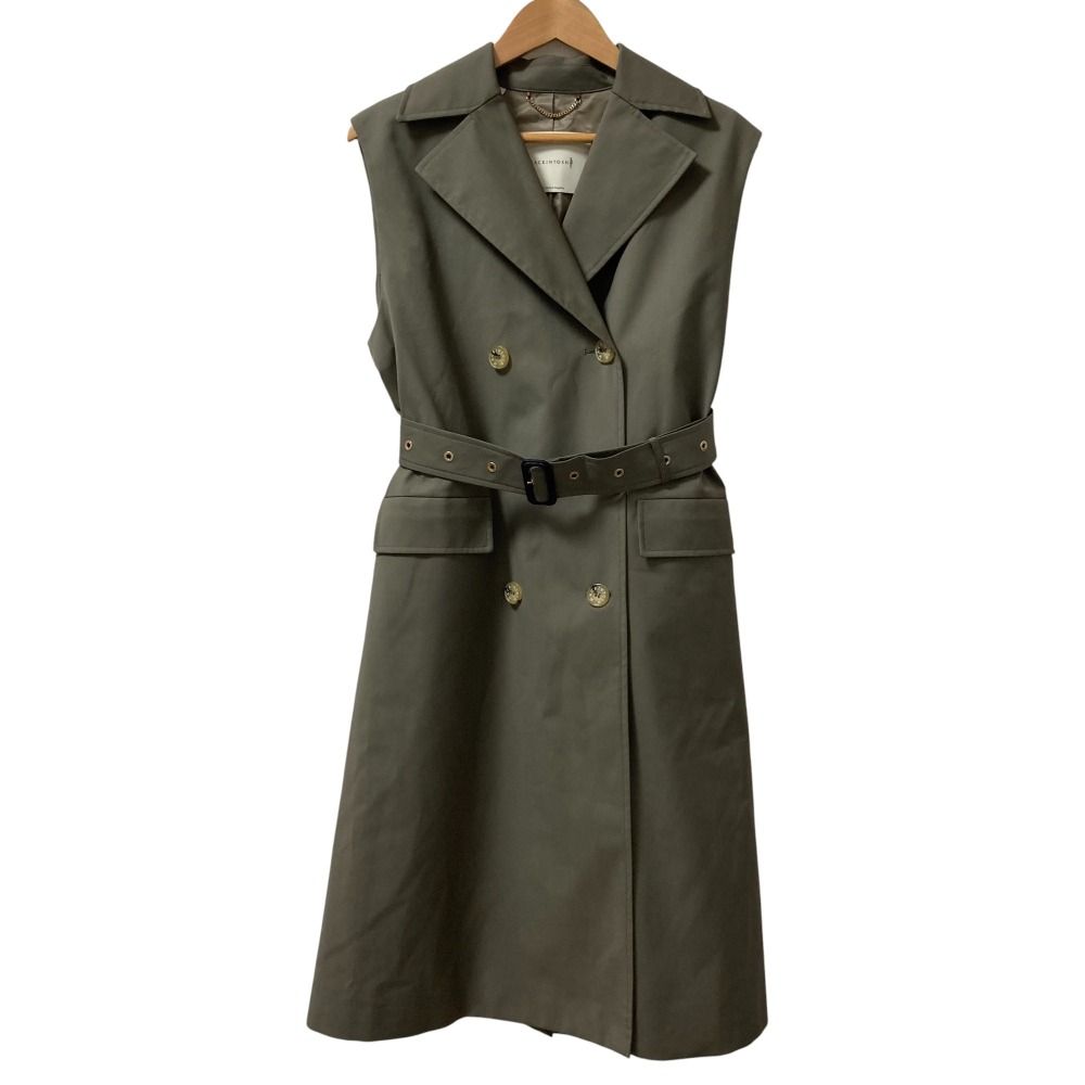 バーバリーロンドン ノバチェックライナー付きトレンチコート 36 黒