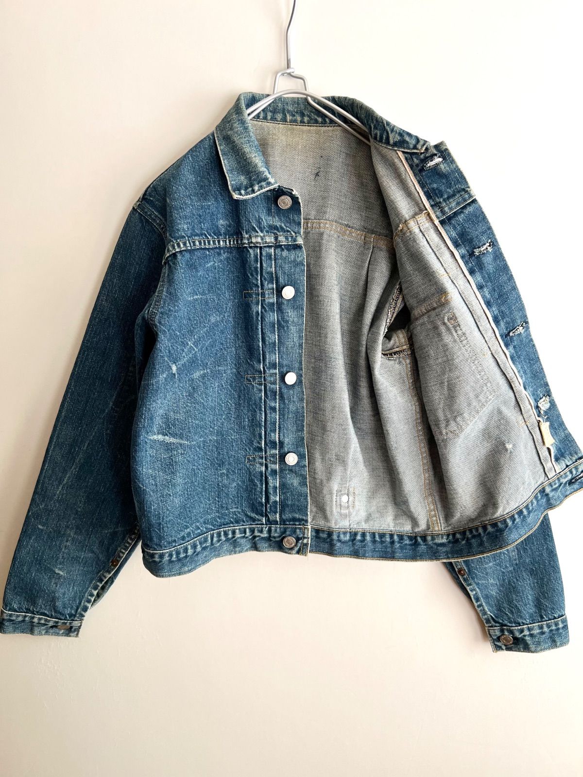 70502XX ファースト デニムジャケット 日本製 1st 91年製サイズ38 Levi's 90s 日本製 70502XX デニムジャケット1st 38 - メルカリ