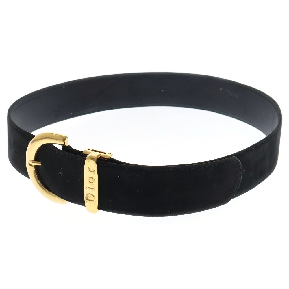 ショップ Christian Dior (クリスチャンディオール) ロゴ レザーベルト