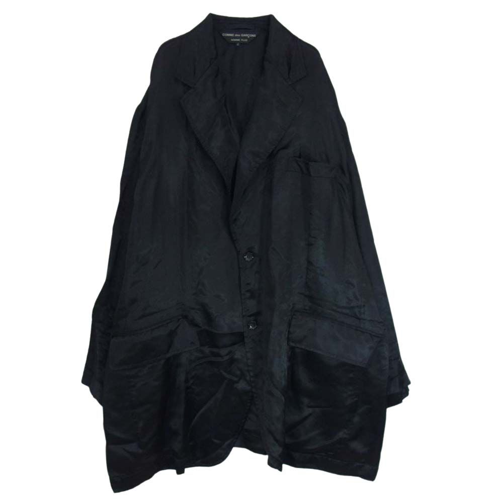 COMME des GARCONS HOMME PLUS コムデギャルソンオムプリュス 22SS 花の存在期 PI-J052 oversized  cupro blazer バックローズ プリント キュプラ オーバーサイズ ジャケット ブラック系 S【中古】 - メルカリ