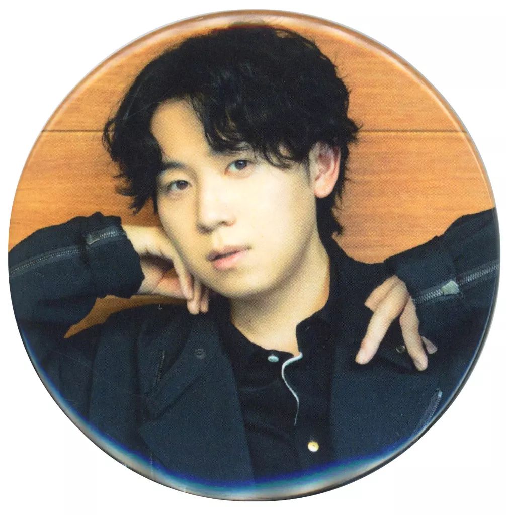 中古】バッジ・ピンズ 山下大輝 缶バッジ 写真(ブラックジャケット