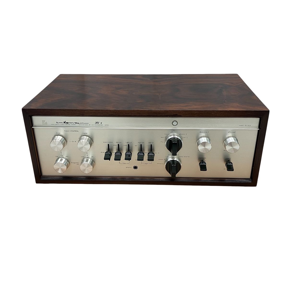 LUXMAN CL35II 管球式コントロールアンプ ラックスマン オーディオ機器 音響機材 C10449952