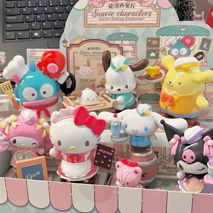 サンリオ ローラースケートレストラン ハローキティ クロミ ポチャッコ 海外限定 サンリオ ローラースケーティングレストランシリーズ