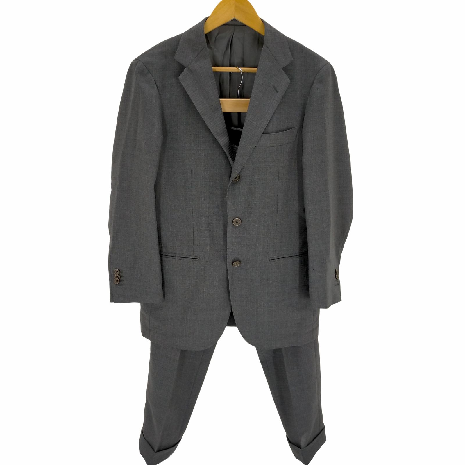 リングジャケット RING JACKET リングヂャケット 別注 La gazzetta 1987 スーツセットアップ メンズ 48