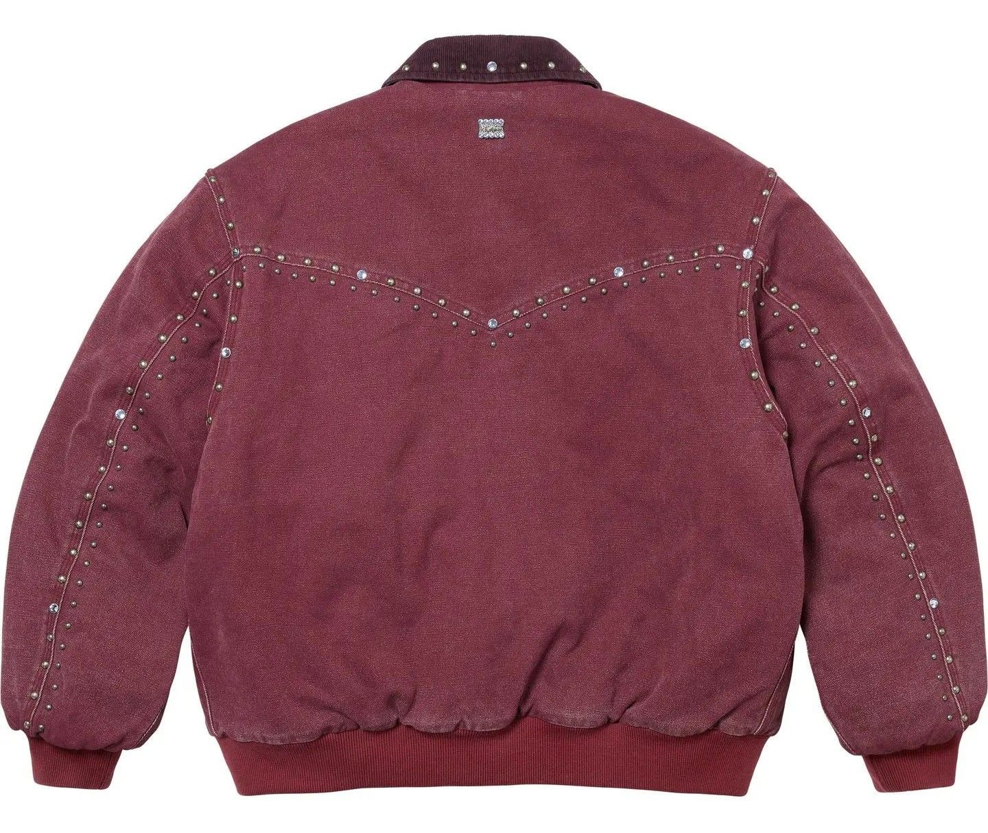 ジャケット・アウター Supreme x B.B. Simon Studded Work Jacket Fall/Winter 2024 Preview – Supreme