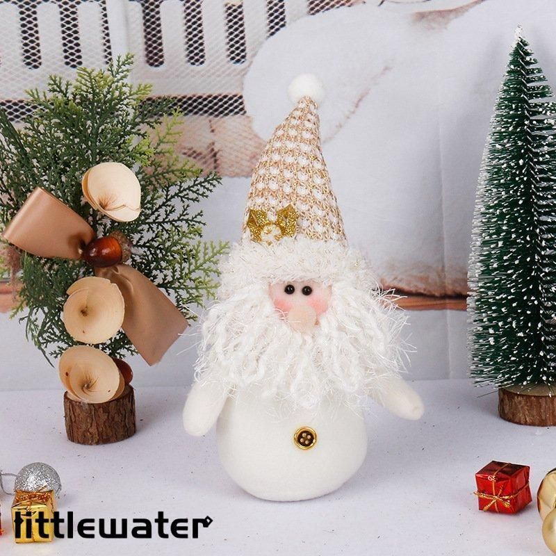 クリスマス飾り オーナメント ツリー飾り トナカイ サンタ 白