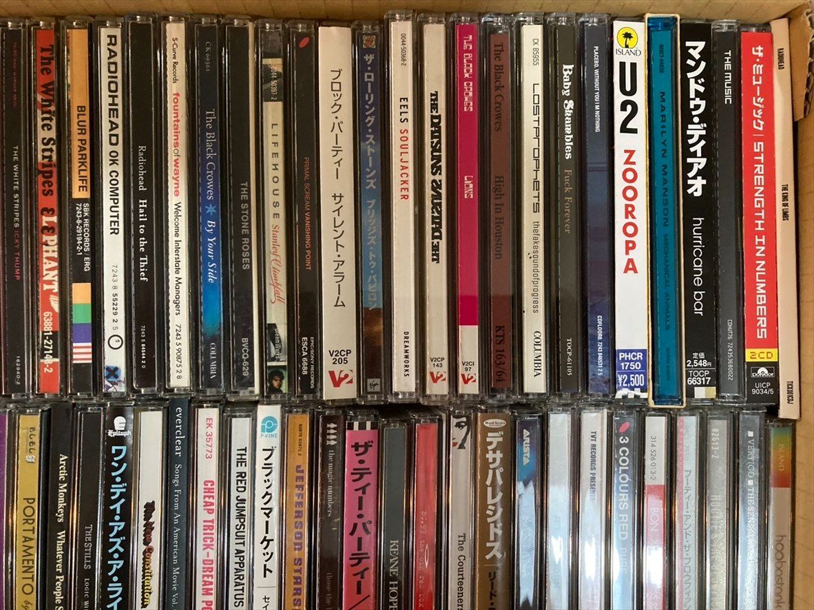 満足のいく 洋楽 ロックバンド CD まとめて約100枚セット AK639 レッド ホット チリ ペッパーズ オアシス レディオヘッド ブラック クロウズ