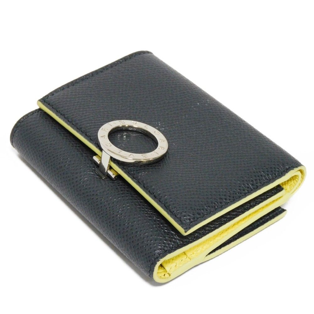 BVLGARI ブルガリ スリム コンパクト ウォレット スナップボタン  