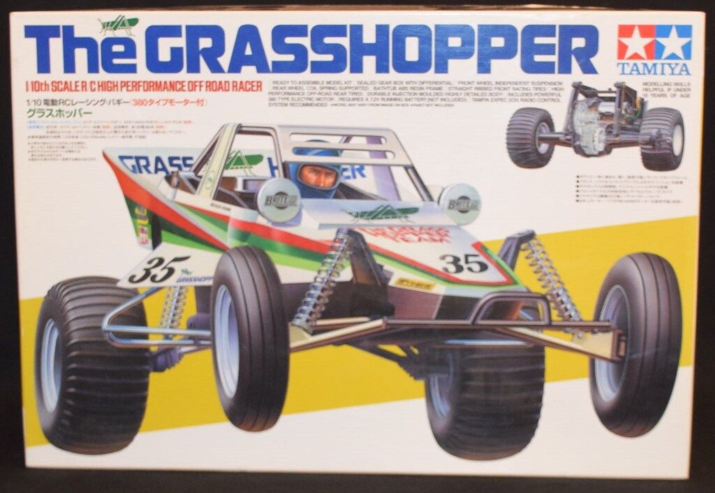 タミヤ 1/10 電動RC4WDレーシングバギー グラスホッパー 58346