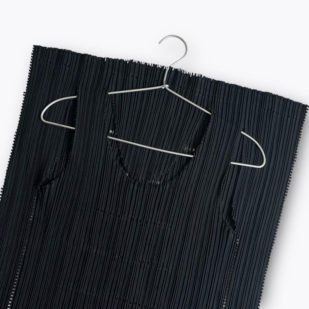  2000 ss ISSEY MIYAKE プリーツタンクトップ 騙し絵 タンクトップ トップス
