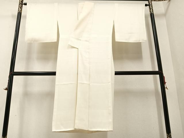 平和屋着物□長襦袢 袷 紗綾形地紋 広衿仕立て 正絹 逸品