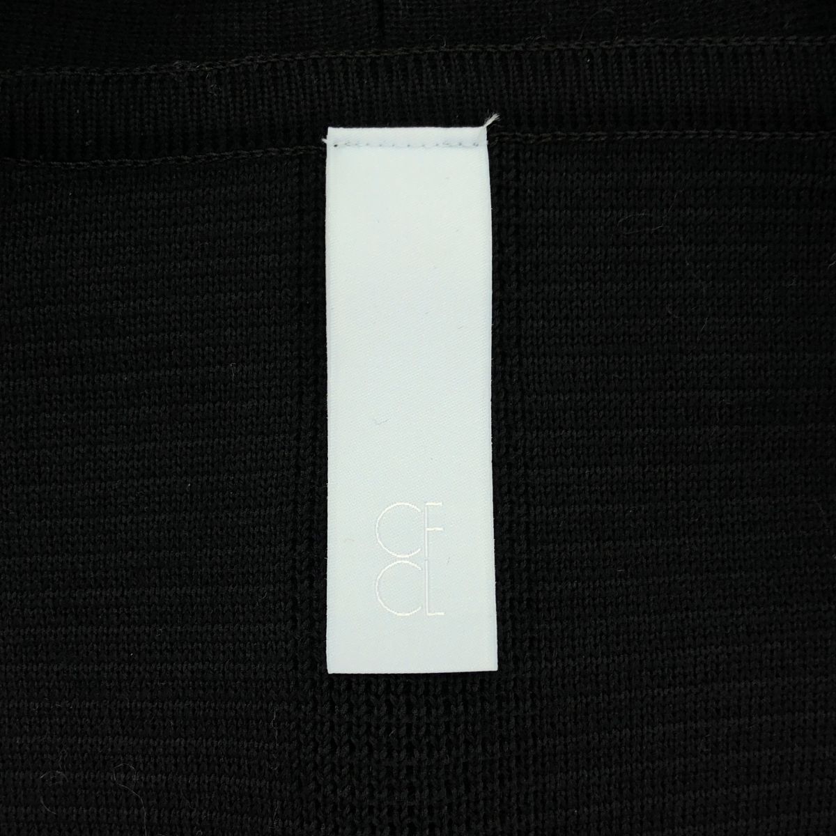 美品】 CFCL / シーエフシーエル | 2023AW | TW MILAN RIB CROPPED