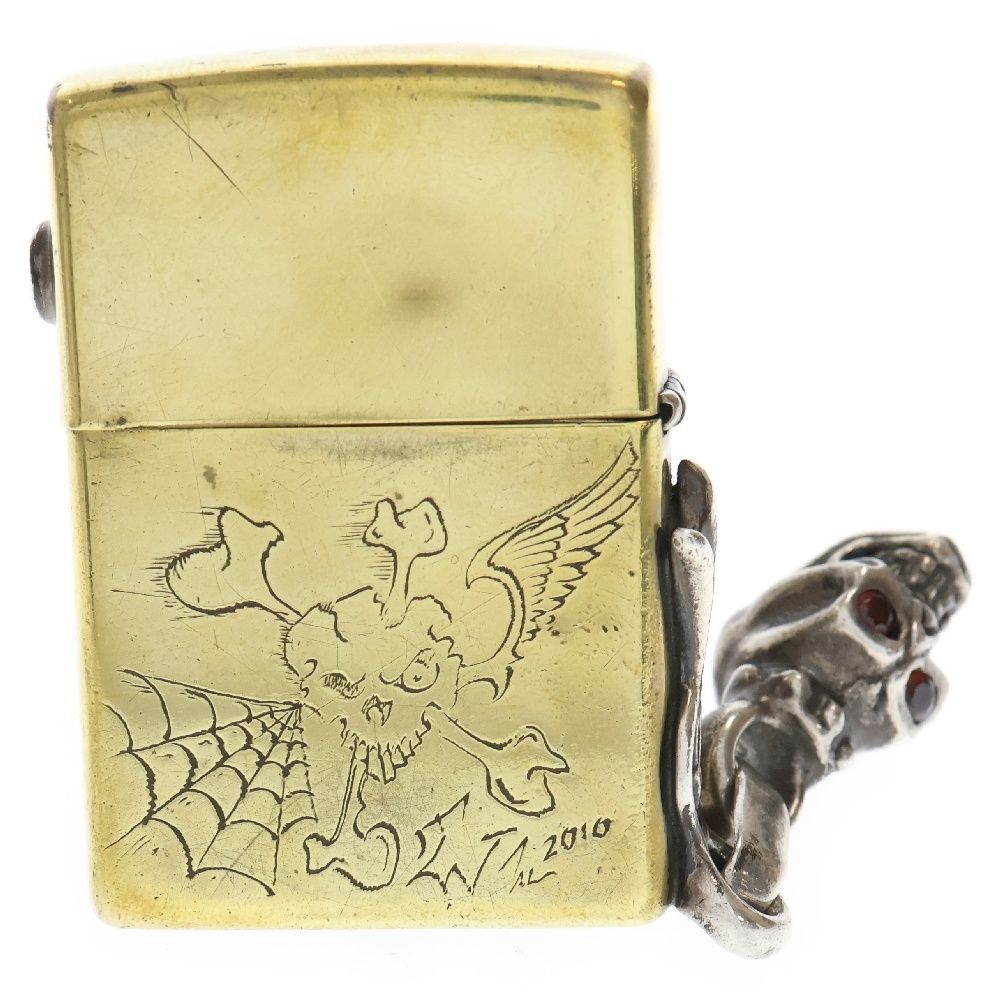 Travis Walker (トラヴィスワーカー) CSTM OG SKULL BRASS ZIPPO  