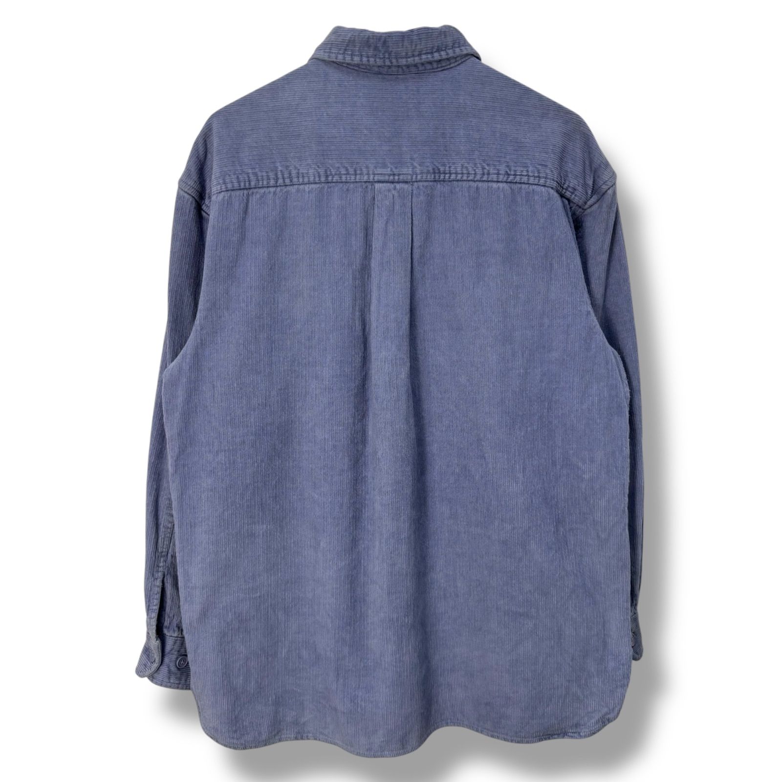 90s Eddie Bauer Pullover Corduroy Shirts M 90年代 エディーバウアー コーデュロイシャツ プルオーバー チンスト ワークシャツ 白タグ